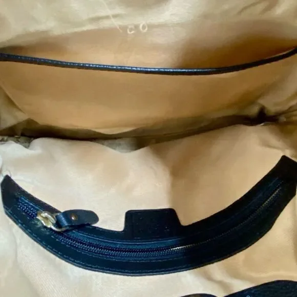 TMRW Studio Antonio Black Leather Tote Bag Square Handle Minimalist - Picture 8 of 8